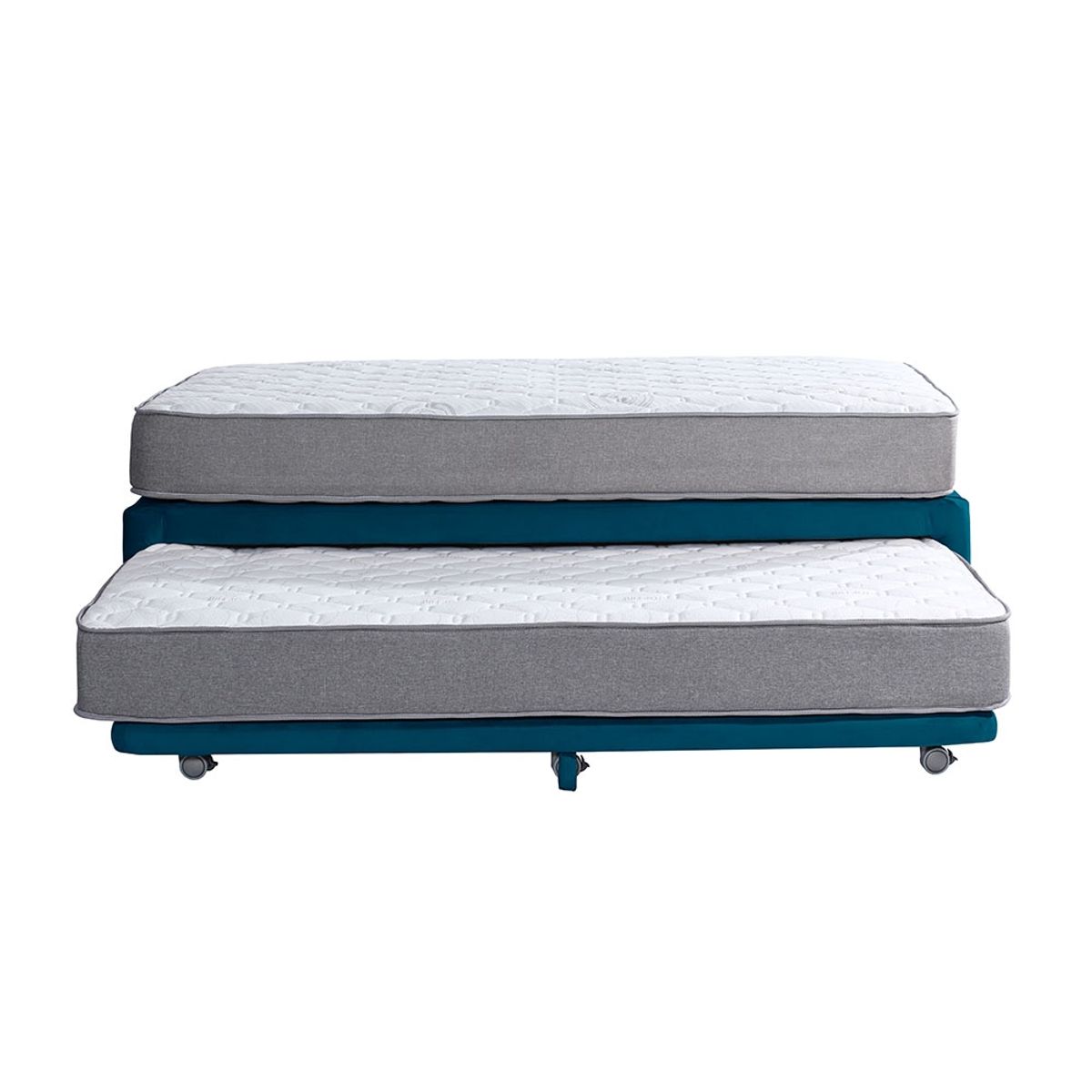 LATAM HOME - CAMA NIDO ZEN BEST TELA AZUL 1 1/2 PZA