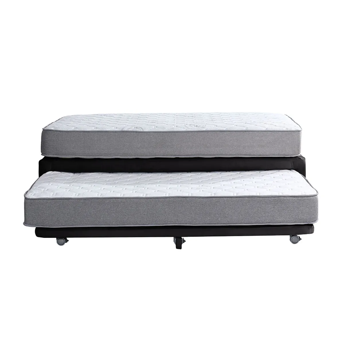 LATAM HOME - CAMA NIDO ZEN BEST TELA NEGRO 1 1/2 PZA