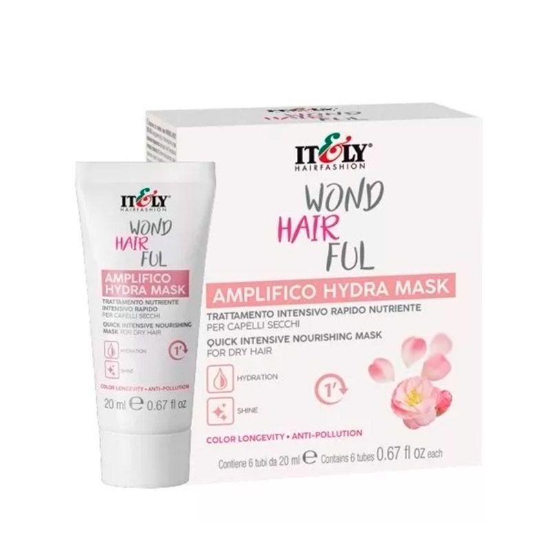 GENERICO - Máscara Cabellos Nutrición Y Brillo Itely 20 Ml x 6 unidades