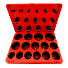 GENERICO - Juego Orrines O-ring Universales 382 Pcs Milimetro Crownman