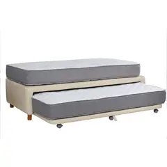 LATAM HOME - Cama Nido Nido Zen Best 1.5 Plazas Con 2 Colchones