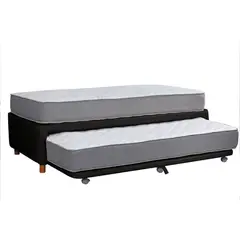 LATAM HOME - Cama Nido Nido Zen Best 2 Camas Negra