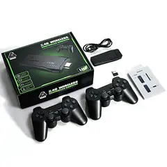 GENERICO - Consola de Videojuegos Stick 4K más 2 Controles Inalámbricos