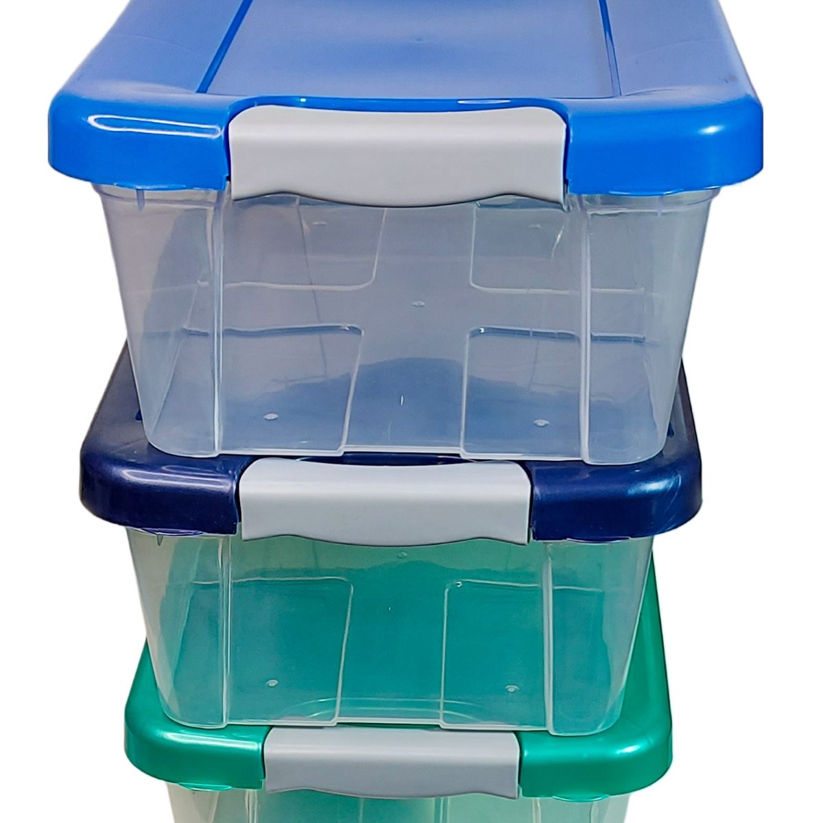 GENERICO - set 3 cajas almacenamiento 14 litros