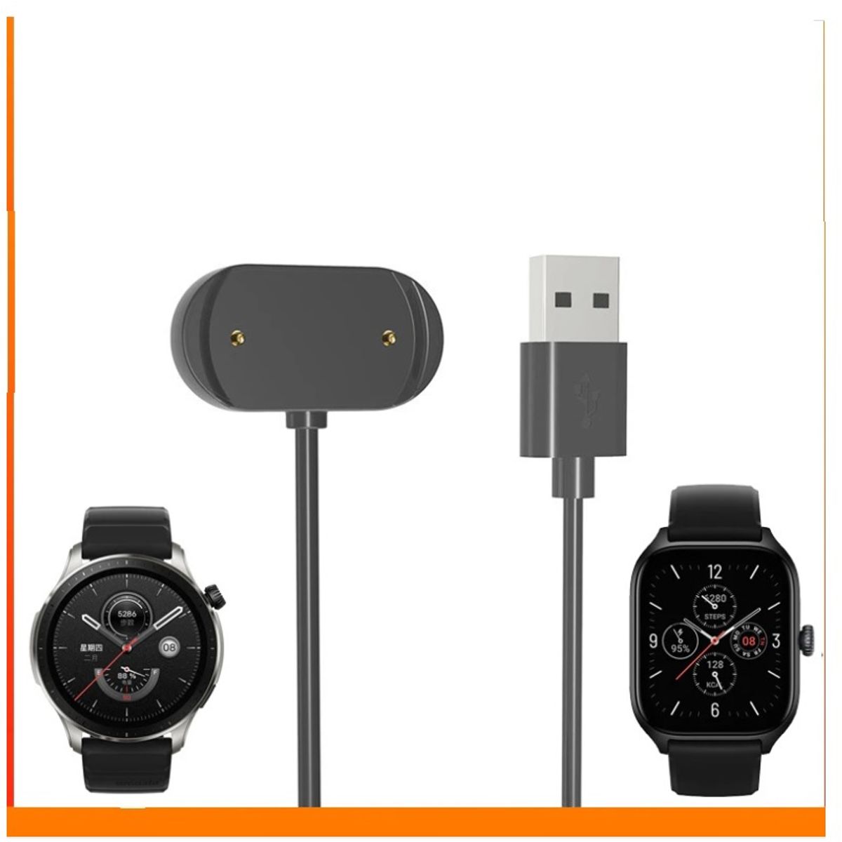 GENERICO - Cable Cargador Para Amazfit Gts 4 / Gtr 4