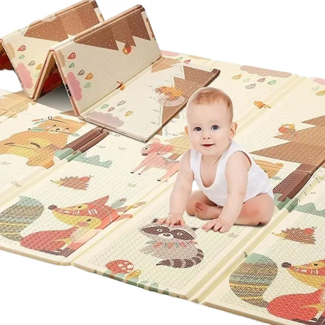 GENERICO - Alfombra Antigolpes Niño Bebe Con Bolso180x200x1cm PremiumM3…