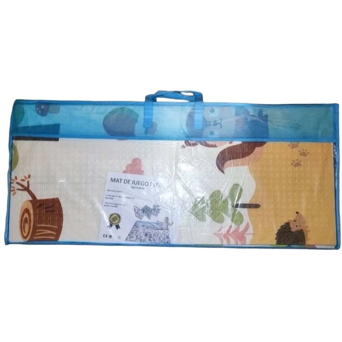 GENERICO - Alfombra Antigolpes Niño Bebe Con Bolso180x200x1cm PremiumM3…