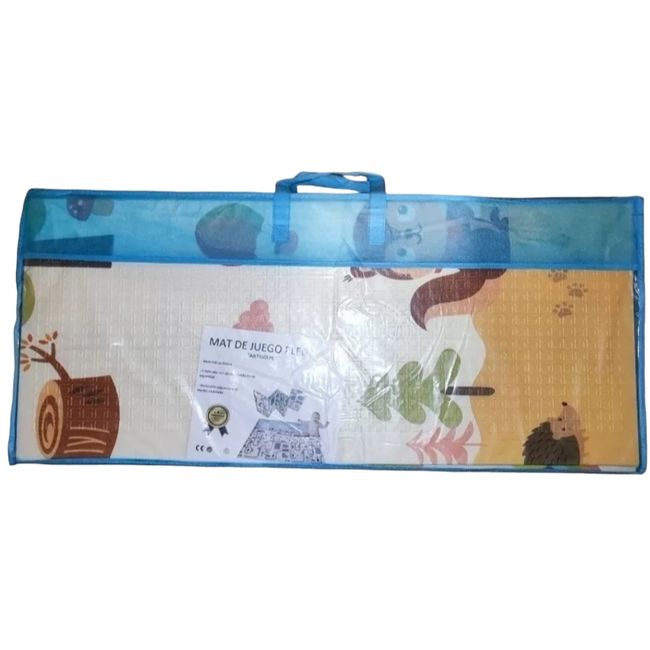 GENERICO - Alfombra Antigolpes Niño Bebe Con Bolso180x200x1cm PremiumM3…