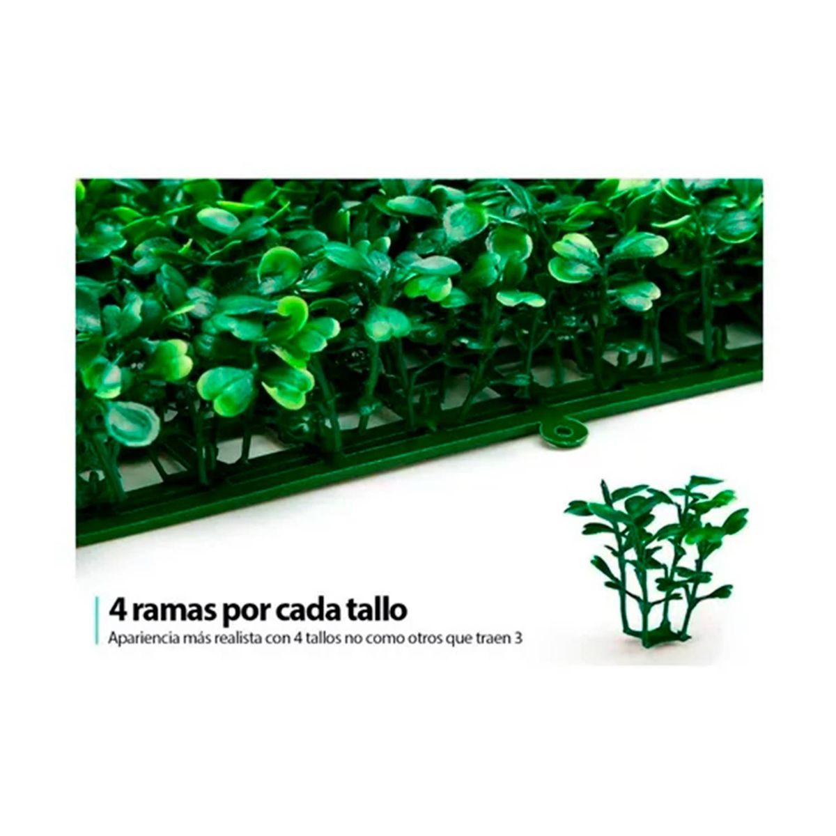 GENERICO - Set 10 Malla Trebol Planta Enredadera Decoracion