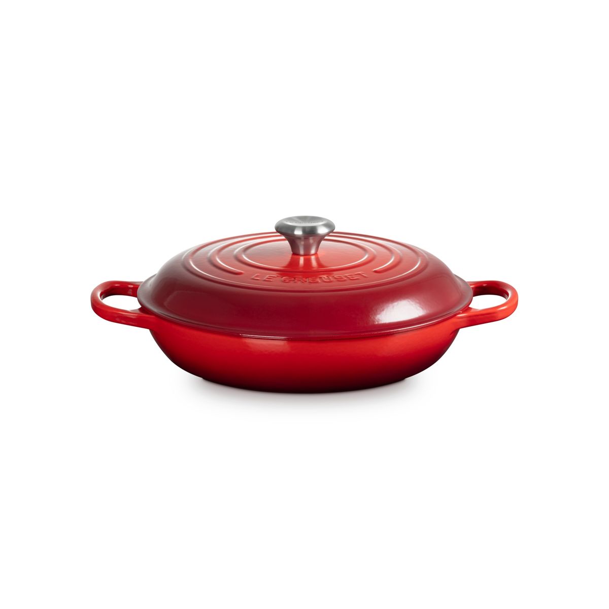 LE CREUSET - Cacerola Baja 30Cm Cereza