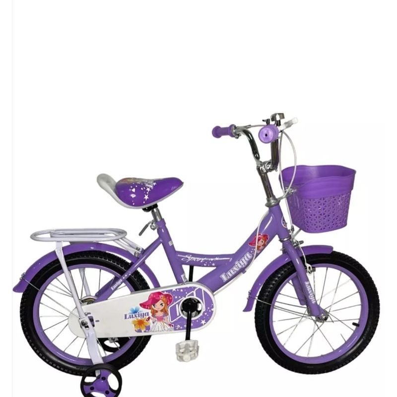 GENERICO - Bicicleta Infantil 12 con Ruedas de Seguridad Aro Niñas