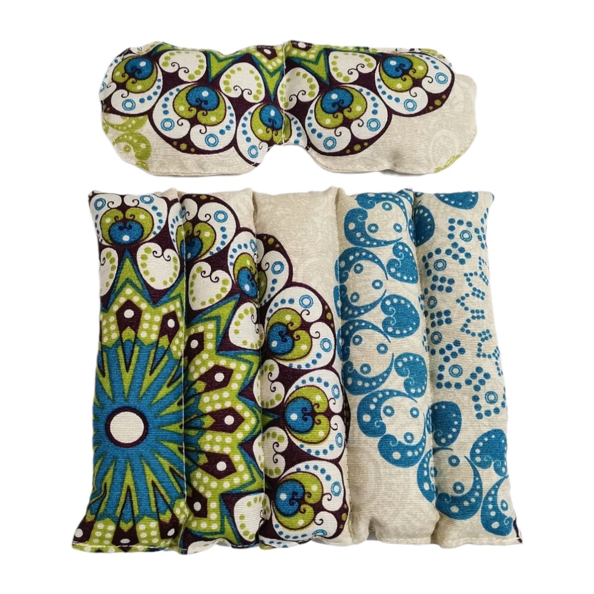 GENERICO - Guatero de semilla + Antifaz - Terapéuticos 5 Bandas