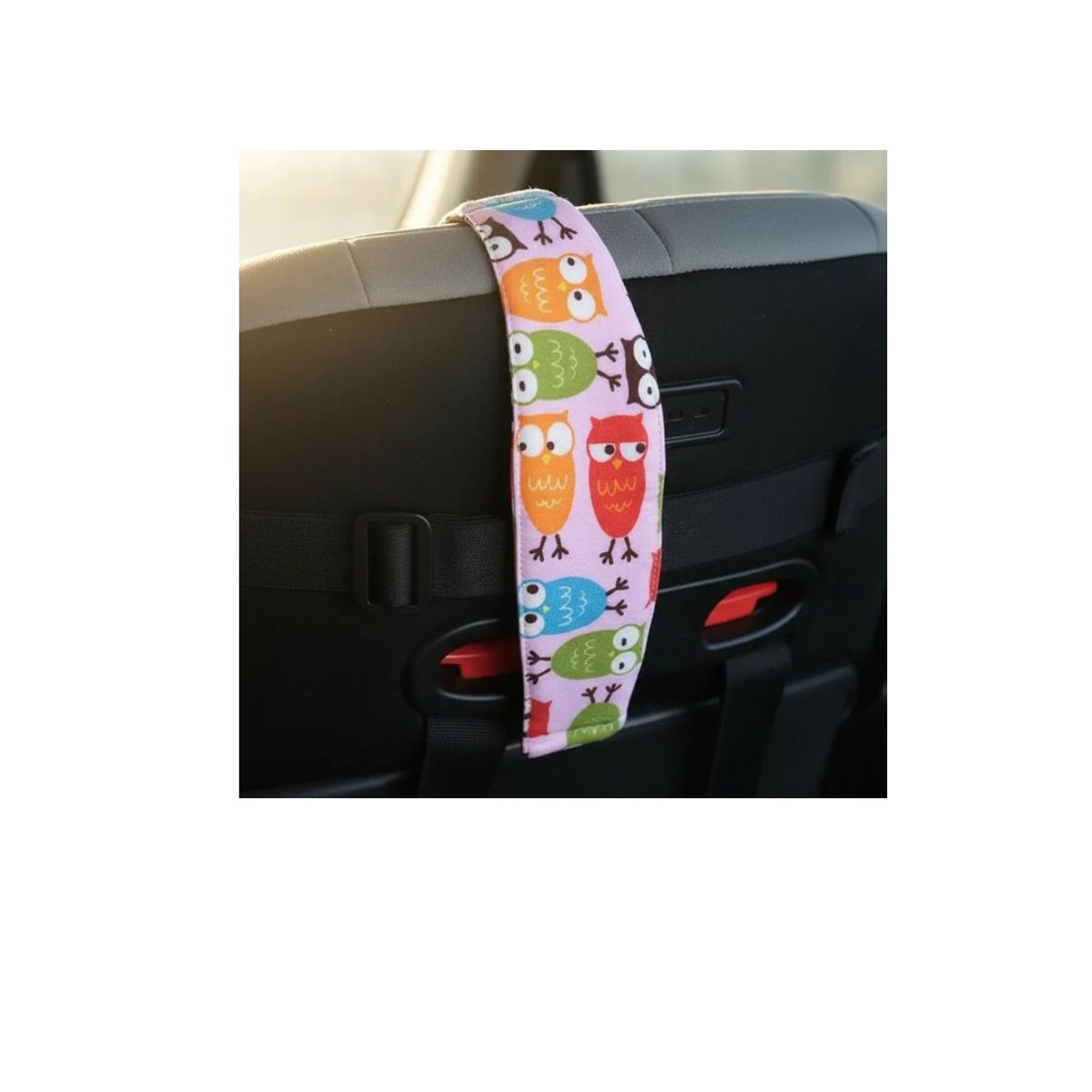 GENERICO - Sujeta Cabeza Bebes y Niños - Silla De Auto Diseño  niña
