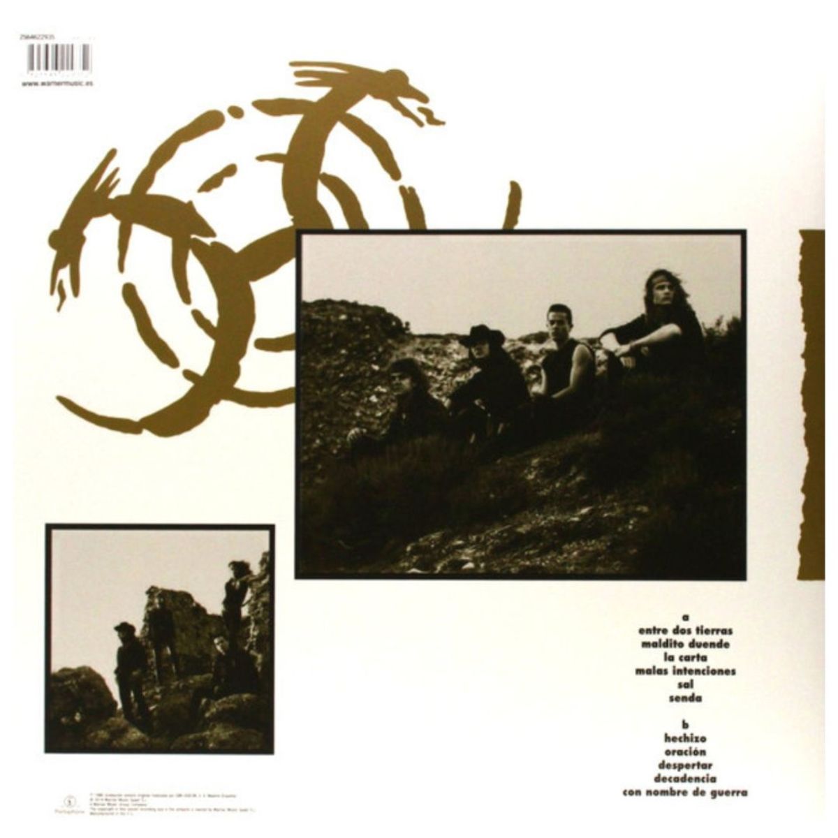 HITWAY MUSIC - HEROES DEL SILENCIO - SENDEROS DE TRAICION (LP+CD) - VINILO HITWAY MUSIC