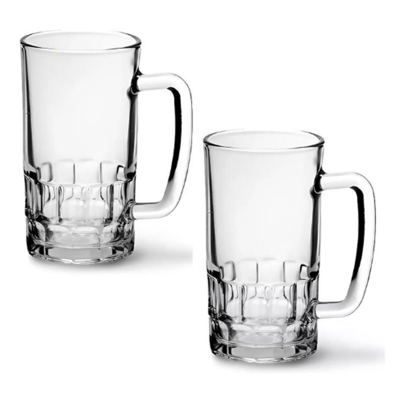 GENERICO - Set 2 Vasos Shoperos Irlanda 550 ML Cerveza