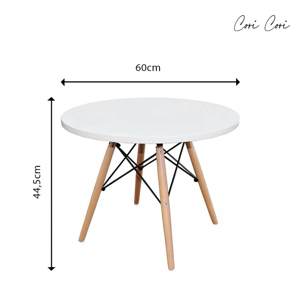 CORI CORI - Mesa Eames Niños blanca