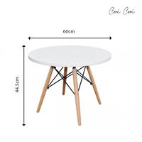 Mesa Eames Niños blanca