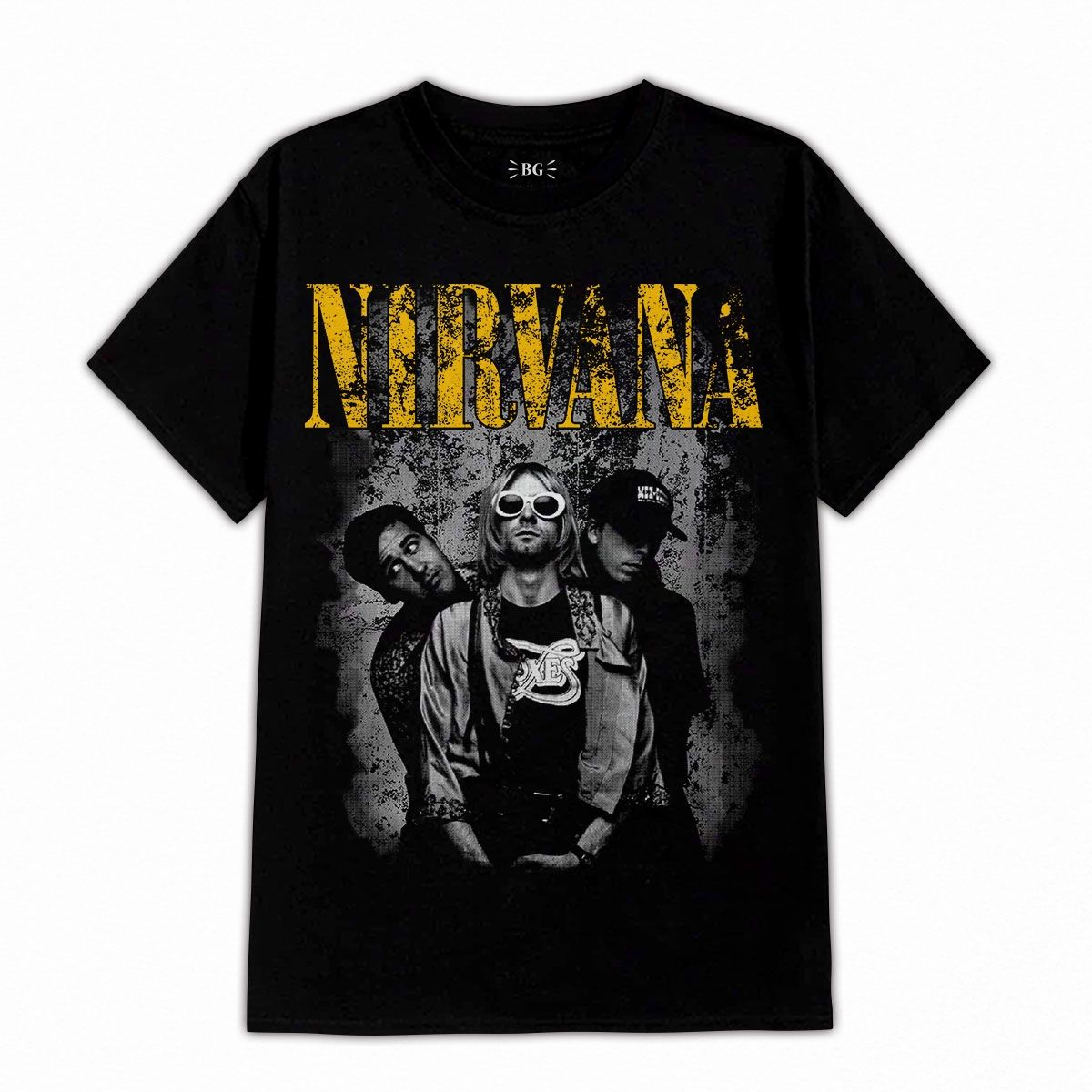 GENERICO - Polera DTF Nirvana 334 Hombre-Unisex