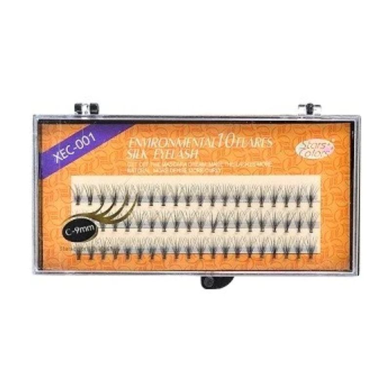 GENERICO - Pestañas De Racimo Extensiones Caja Dorada Starcolors Gms