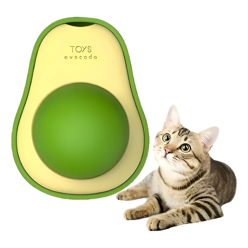 GENERICO - Juguete Catnip Para Gato Bola Giratoria Catnip Hierba Gatera