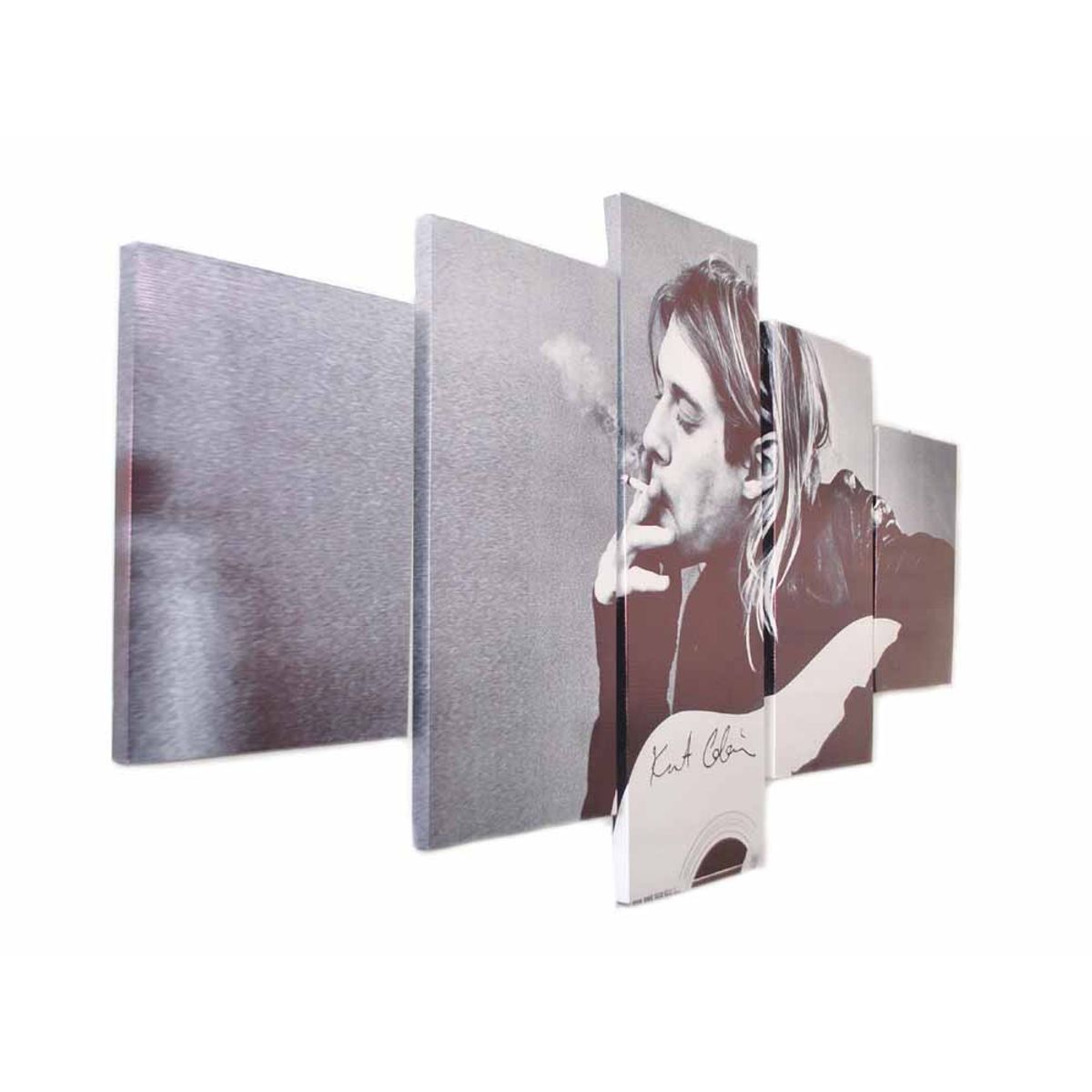 GENERICO - Cuadros Polipticos De 150x80 Kurt Covain