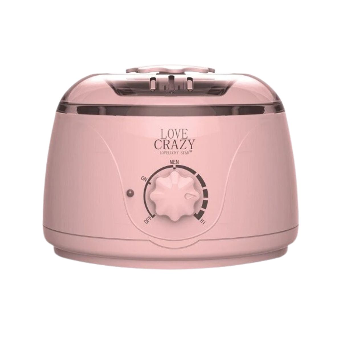GENERICO - Olla Calentador Cera Depilatoria Lovecrazy  0.5k Rosada Gms