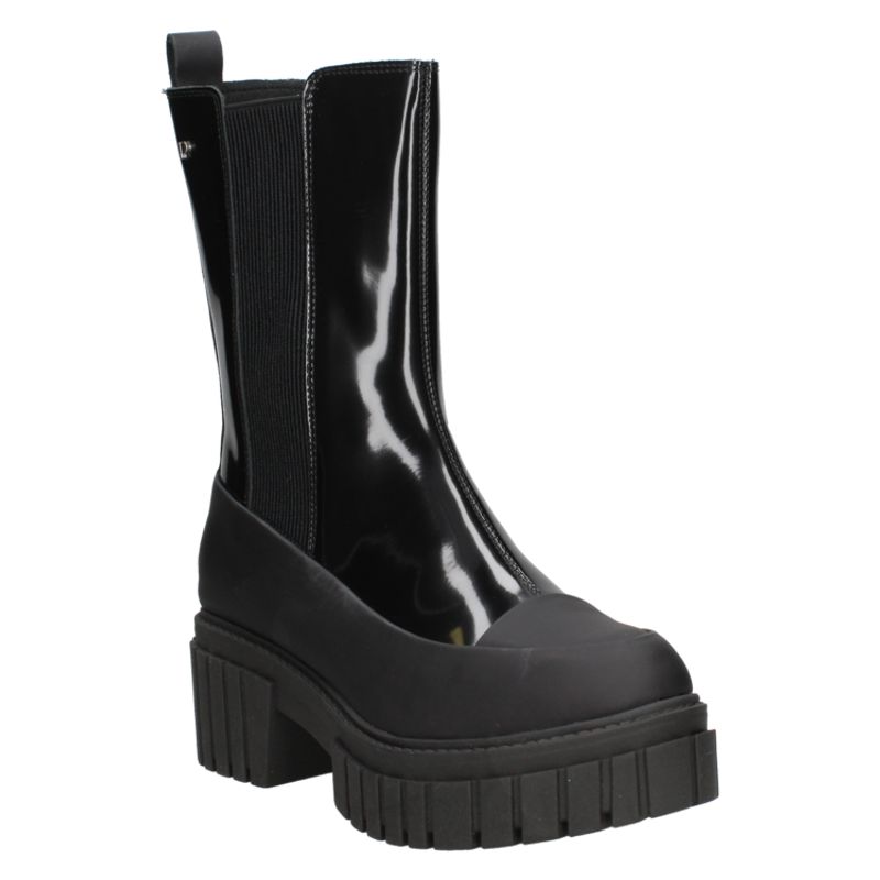 POLLINI - Botin Casual Mujer Negro Pollini