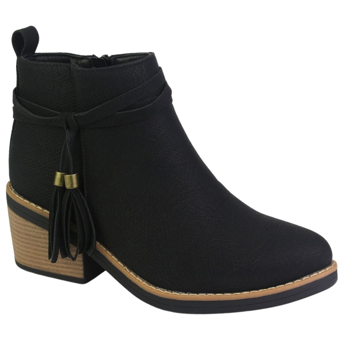 CHALADA - Botin Mujer Negro Casual Chalada Camp-38