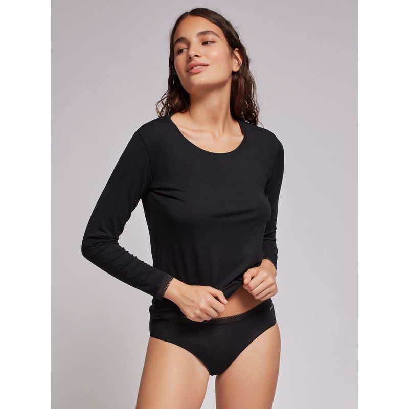 LISANTINO - Polera interior manga larga Modal Lenzing Lisantino