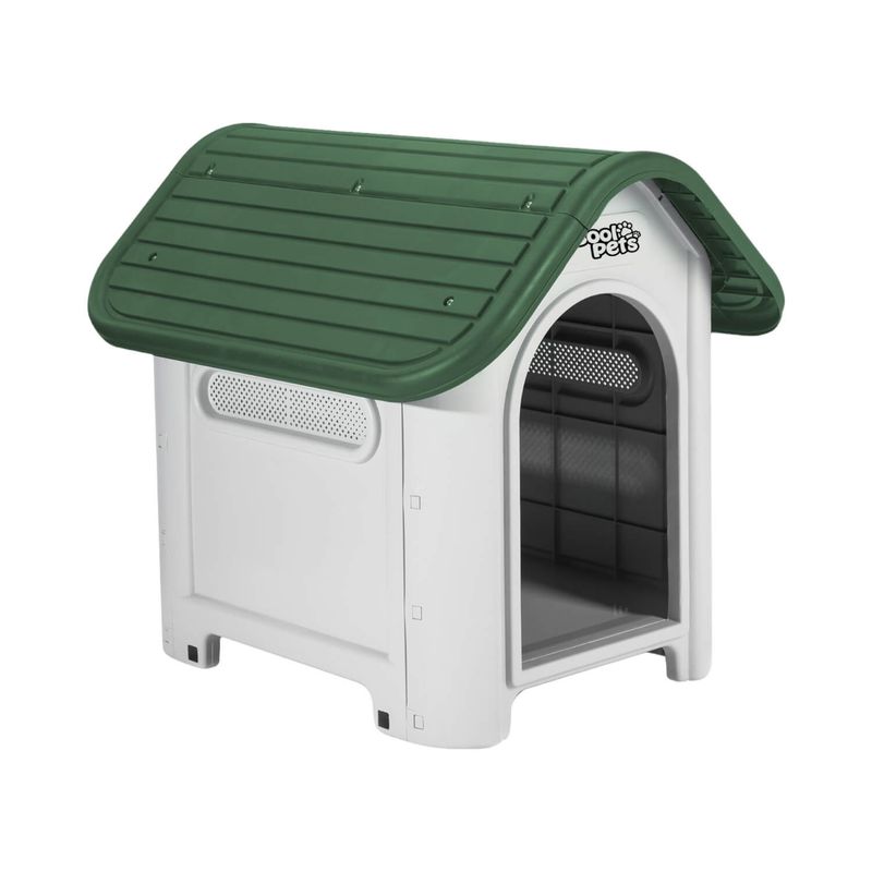 COOL PETS - Casa Para Perro Grande Verde 87x72x75.5 Cms Coolpets