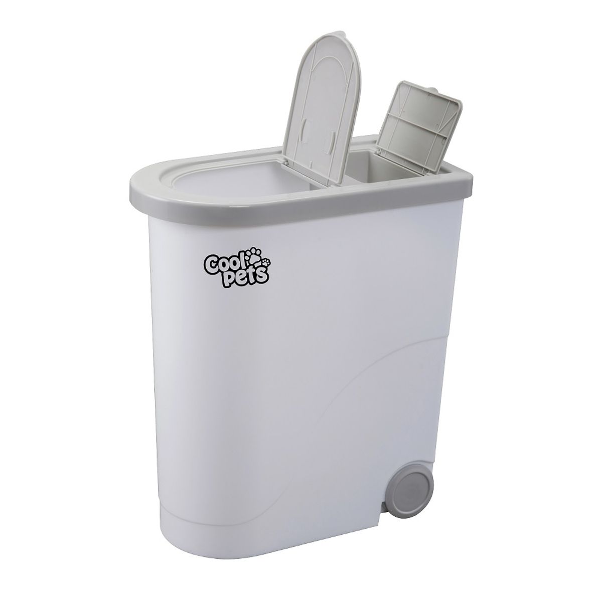 COOL PETS - Contenedor De Alimento Mascota Con Pala Y Ruedas Coolpets