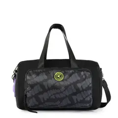 TRINUS - Cartera dos asas grande parl negro
