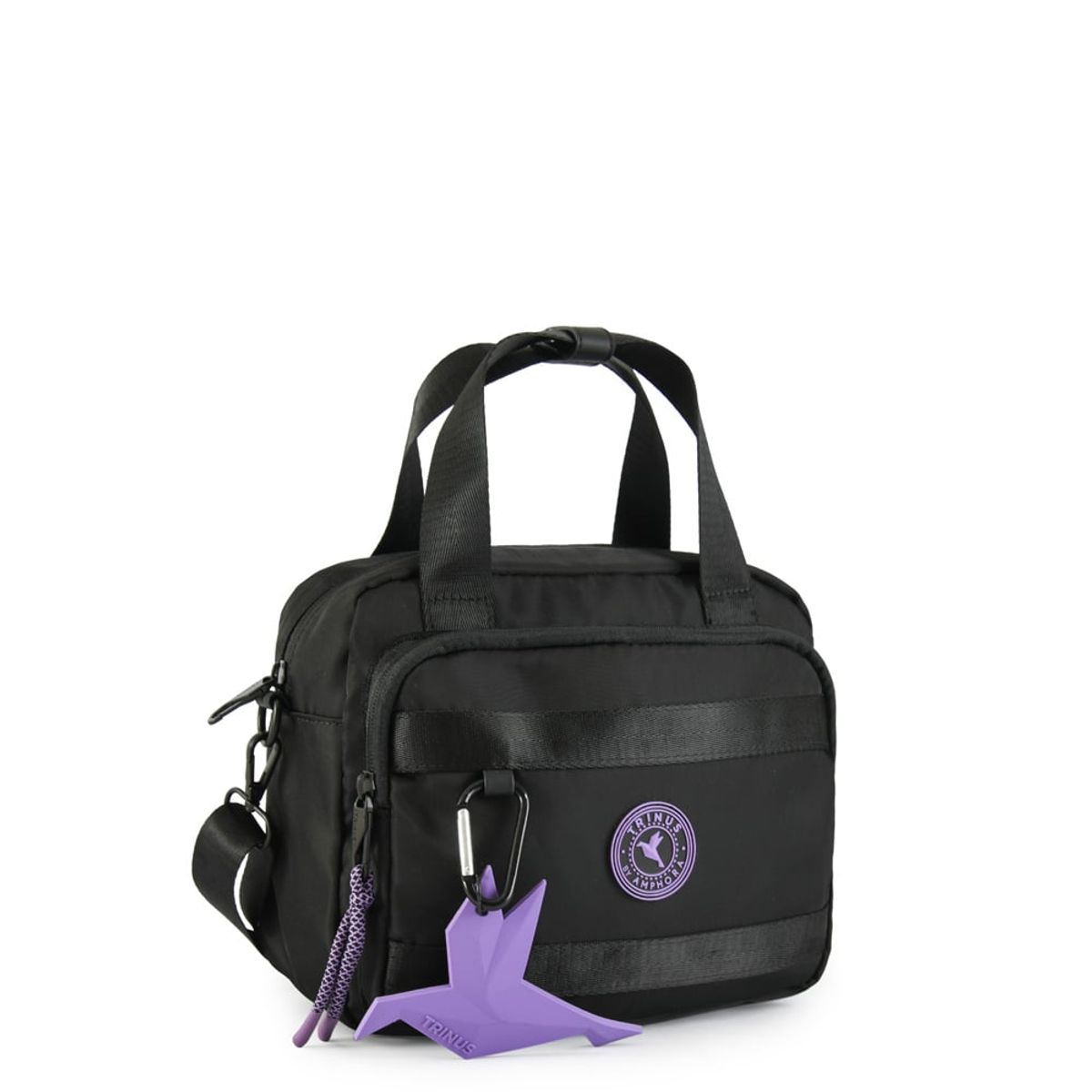 TRINUS - Cartera bandolera pequeña gansbaai negro