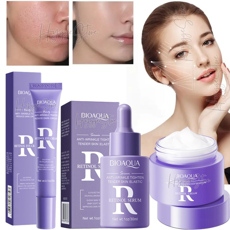 GENERICO - Kit Facial Skincare Retinol Hidratante Antiarrugas