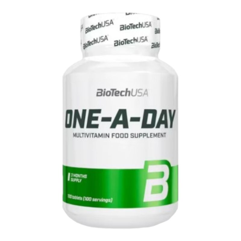 BIOTECH USA - MULTIVITAMINICO ONE DAY 100 TABLETAS -  BIOTECHUSA