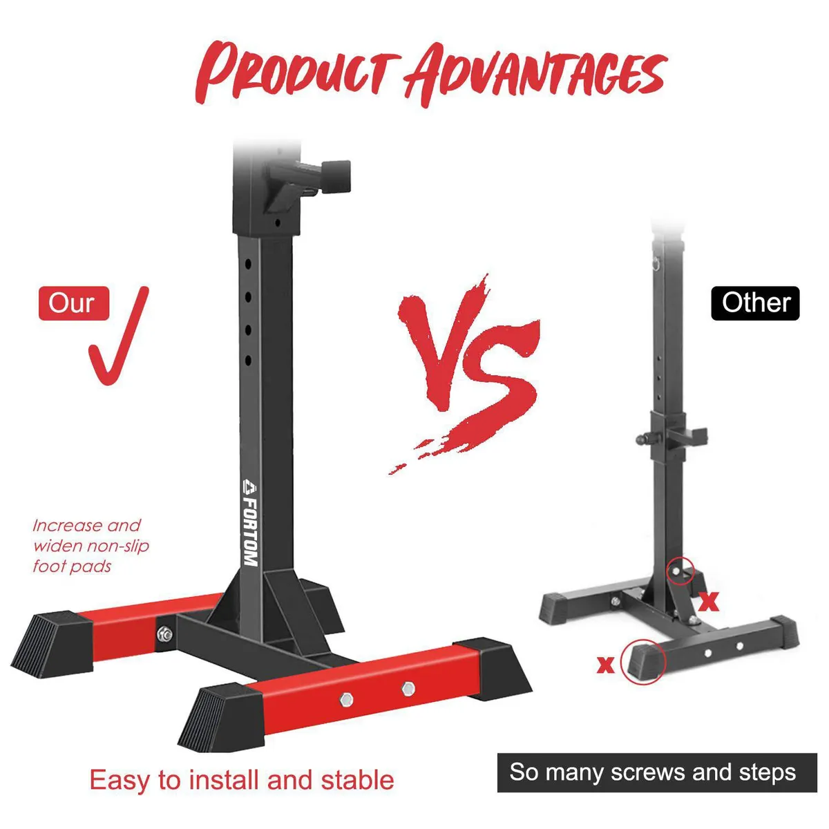 FORTOM - Rack multifuncion pesas