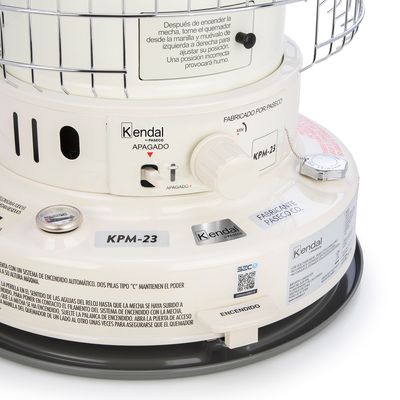 Imagen 2 del producto Estufa a Parafina Mecha KPM-23 Blanca