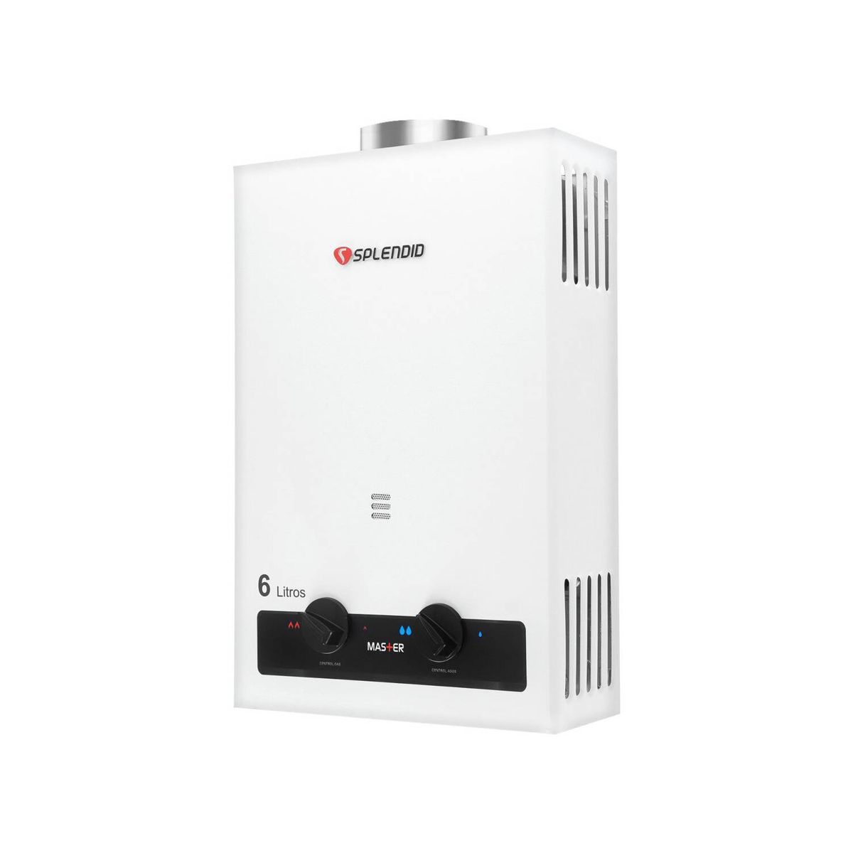 SPLENDID - Calefont 6 litros Gas licuado Tiro natural Splendid