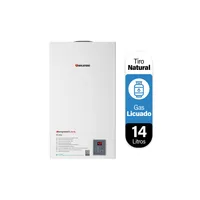 Calefont 14 litros Gas licuado Tiro natural