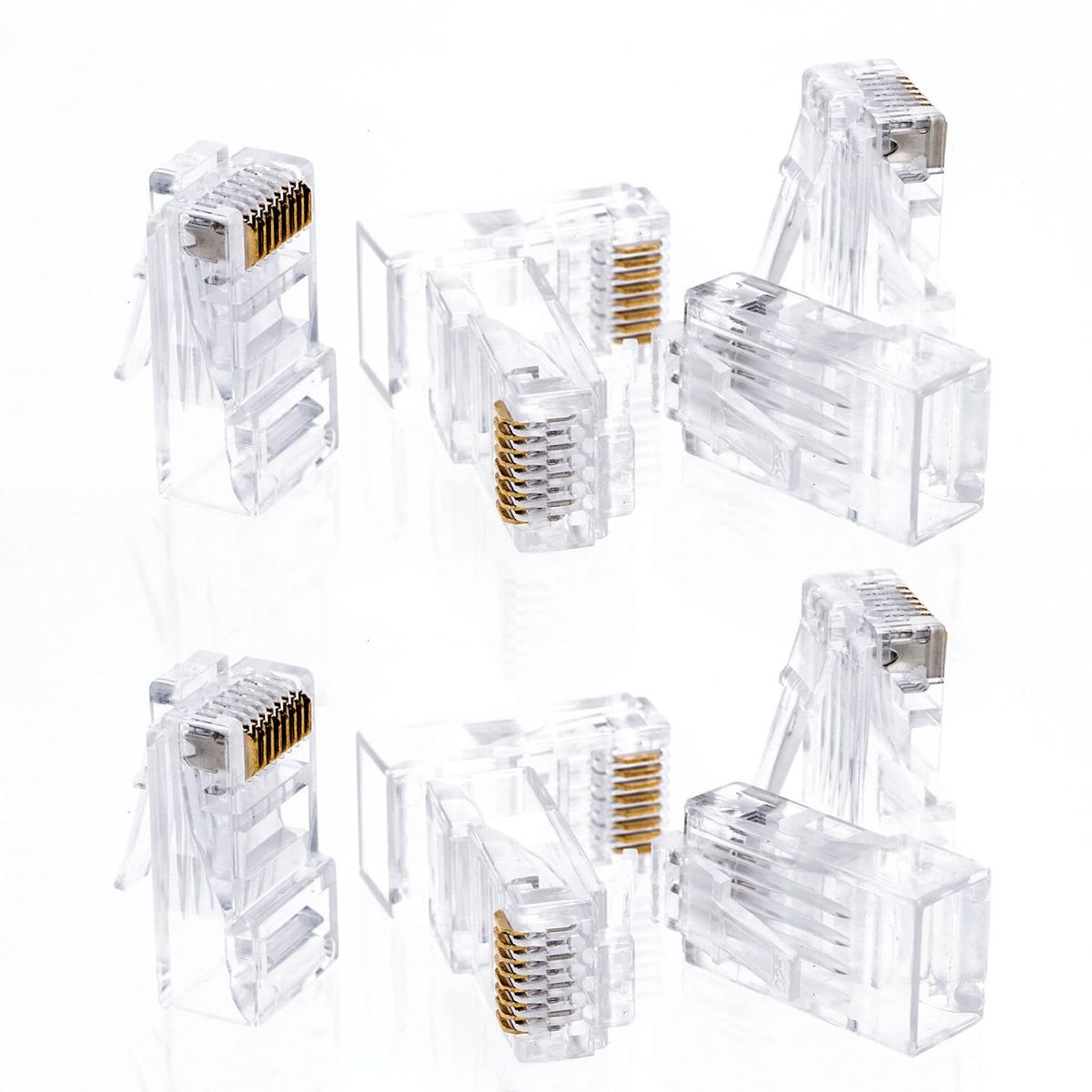 DM - CONECTOR RJ45 CAT5 BOLSA 100 UNIDADES