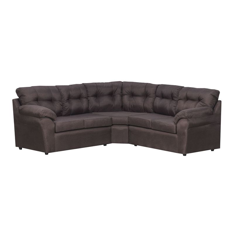 DECOOUTLET - Seccional Polonia 212 Tela Chocolate