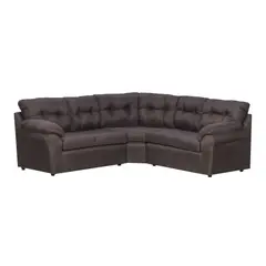 DECOOUTLET - Seccional Polonia 212 Tela Chocolate