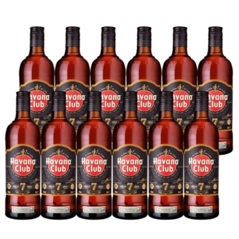 HAVANA CLUB - CAJA X 12 RON HAVANA CLUB 40º 750 ML