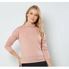 LISANTINO - Polera manga larga cuello alto