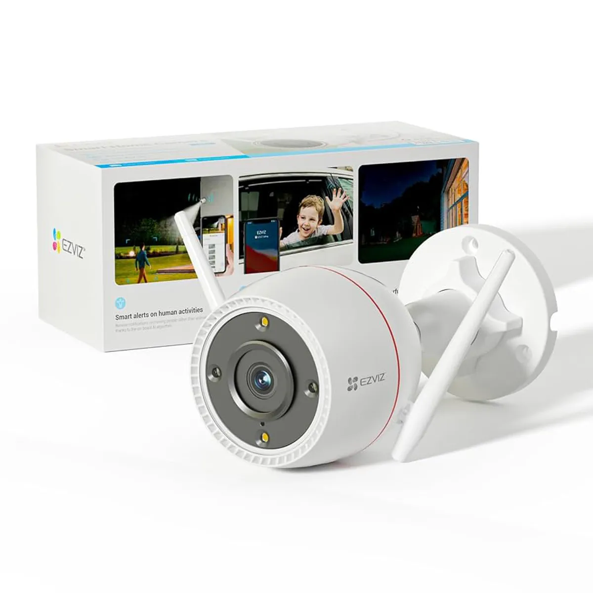 EZVIZ - Camara Wifi Ezviz H3c 4mp 2k Ia 28mm - Blanco