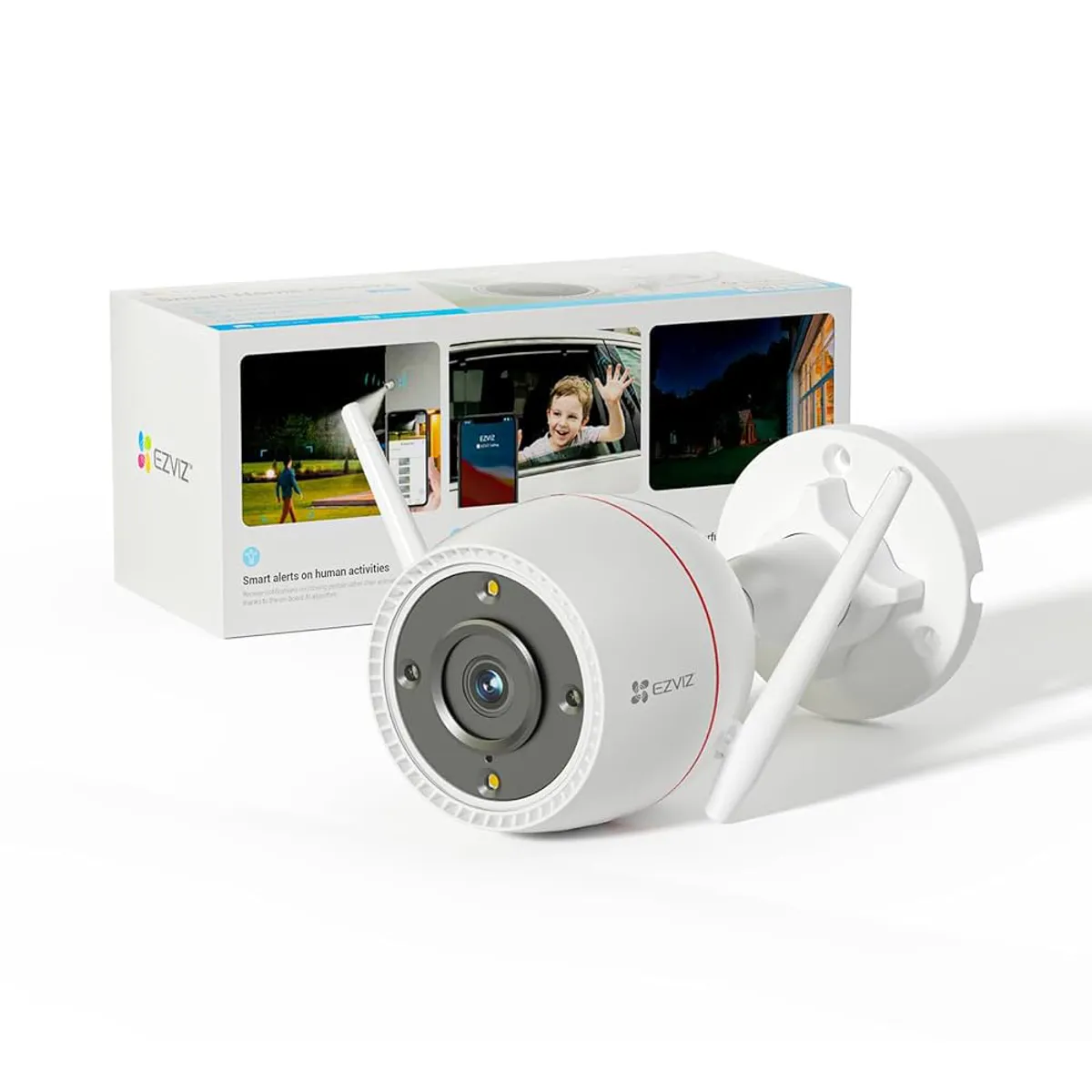 EZVIZ - Camara Wifi Ezviz H3c 4mp 2k Ia 28mm - Blanco