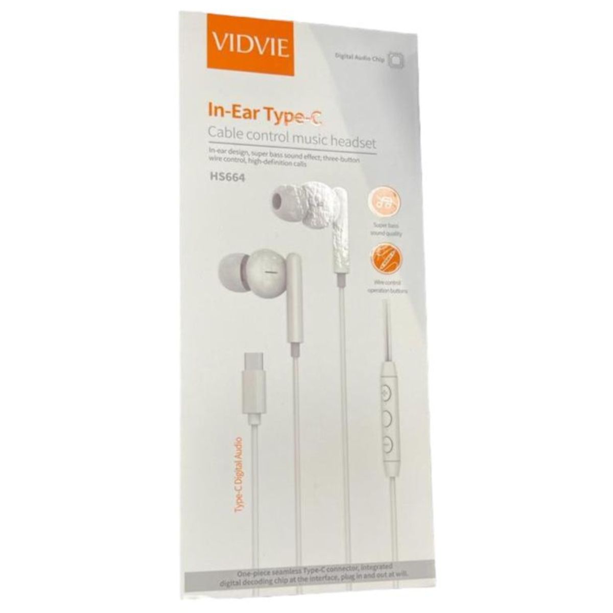 OEM - Audífonos Auricular Tipo C Vidvie