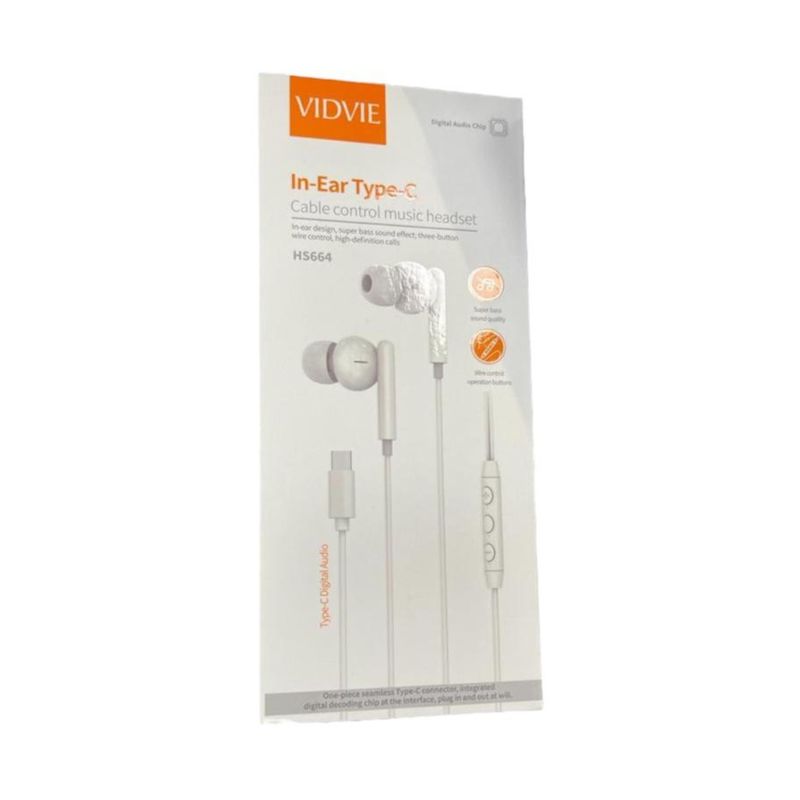 OEM - Audífonos Auricular Tipo C Vidvie