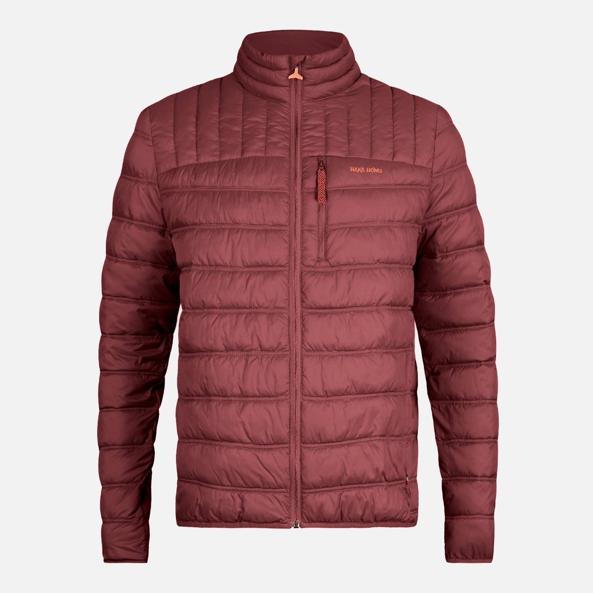 HAKA HONU - Chaqueta Hombre Ultraliviana Burdeo Haka Honu
