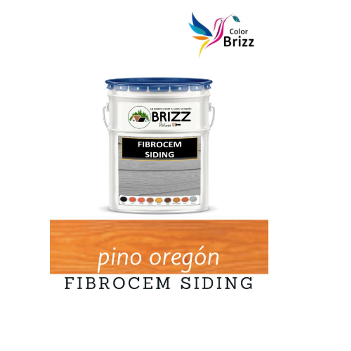 BAUM - Galon Fibrocem Siding Pino Oregon Baum Colorbrizz